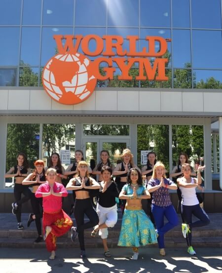 В сети World Gym по всей России тренируется более 22 000 человек