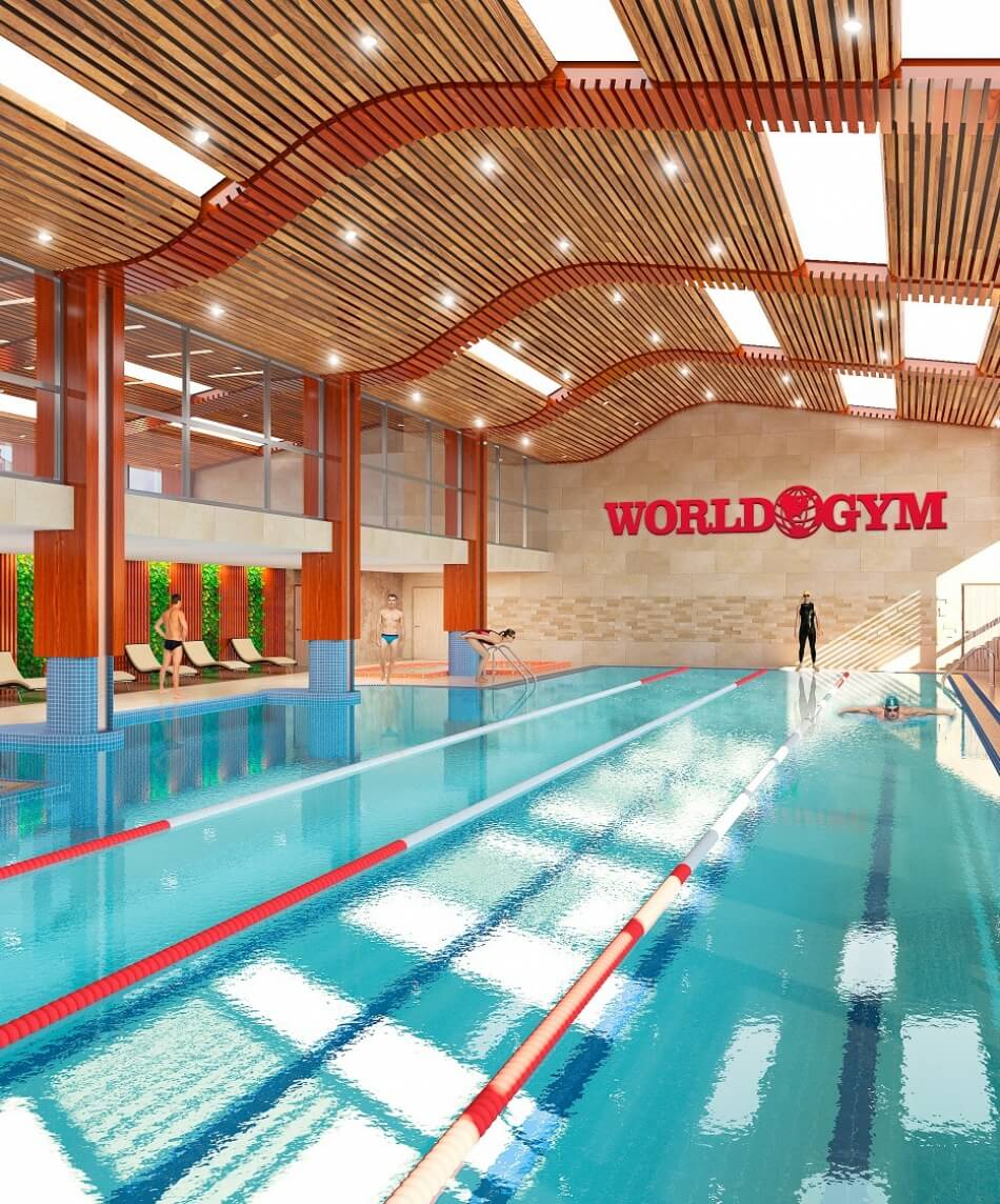 В World Gym – Красногорск открылся бассейн с морской водой